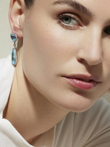 Orecchini 'Saiga' di Luxenter in blu