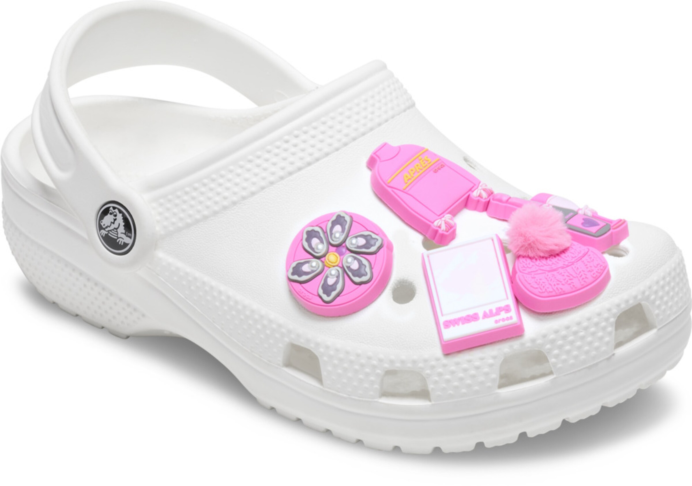 Crocs Shoe Accessories in Pink