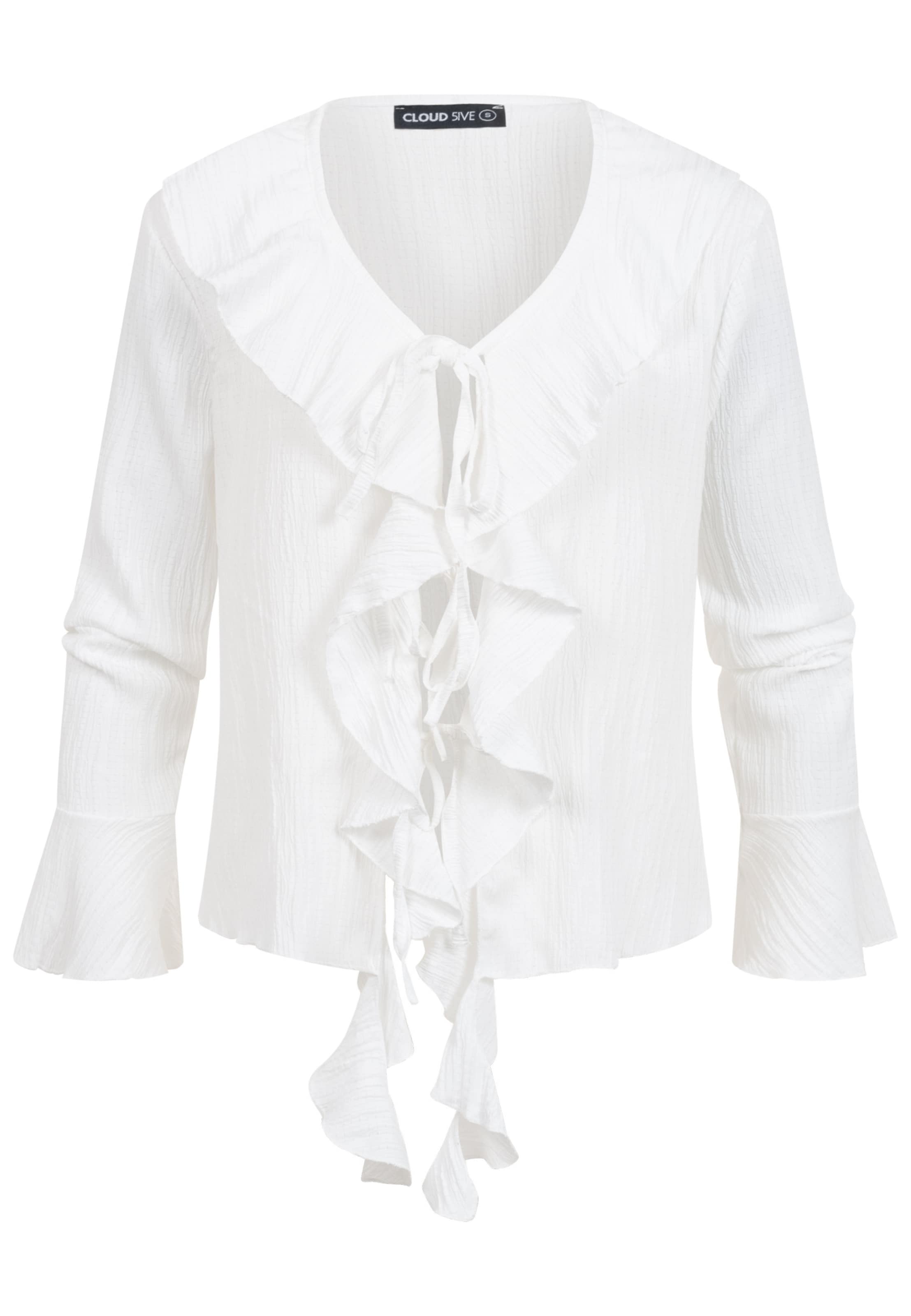 Chemisier Cloud5ive en blanc : devant