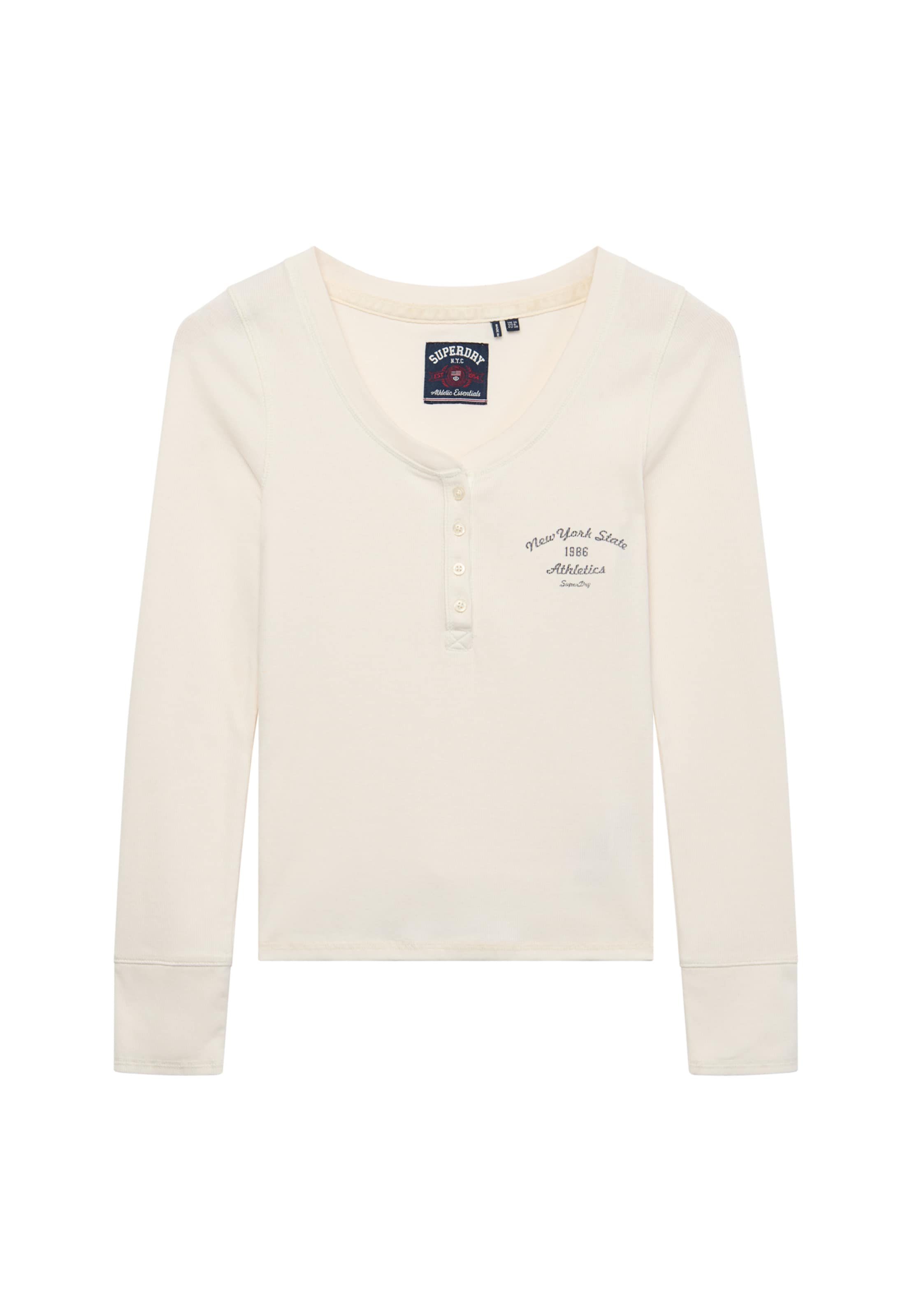 T-shirt Superdry & Co en blanc : devant
