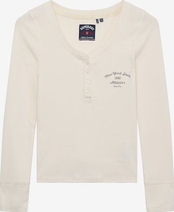 T-shirt Superdry & Co en blanc : devant