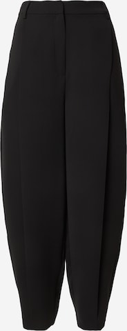 juoda EDITED Plačios klešnės Kelnės 'Tilda': priekis