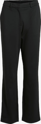 VILA Regular Trousers 'AMERONE' in Black: front