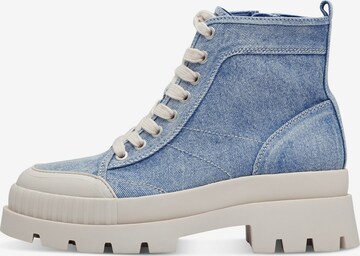 TAMARIS Lace-Up Ankle Boots in Blue