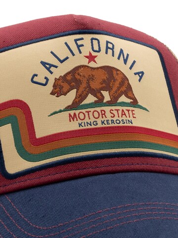 King Kerosin Cap 'California' in Red