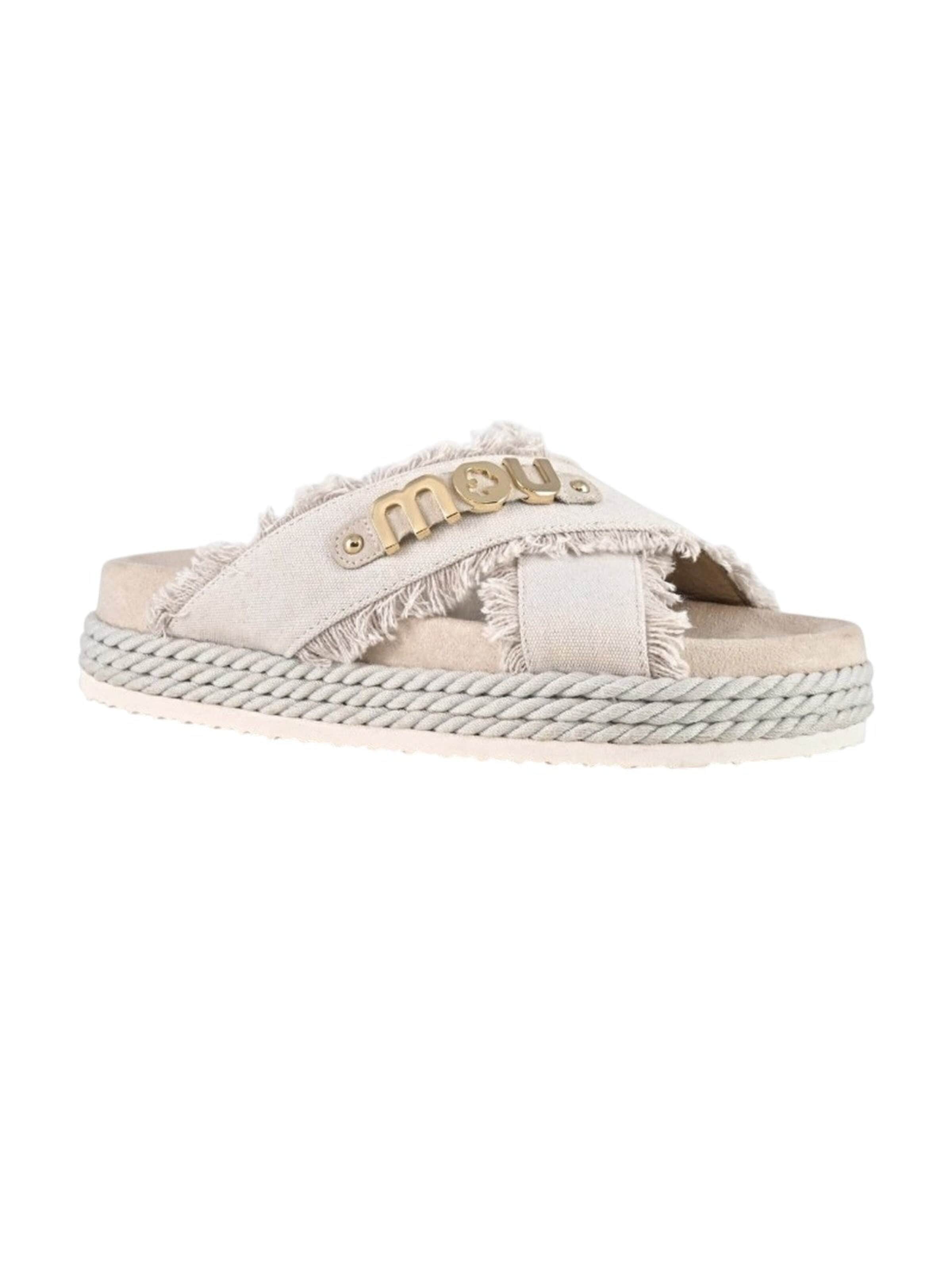 MOU - Zapatillas de casa en beige