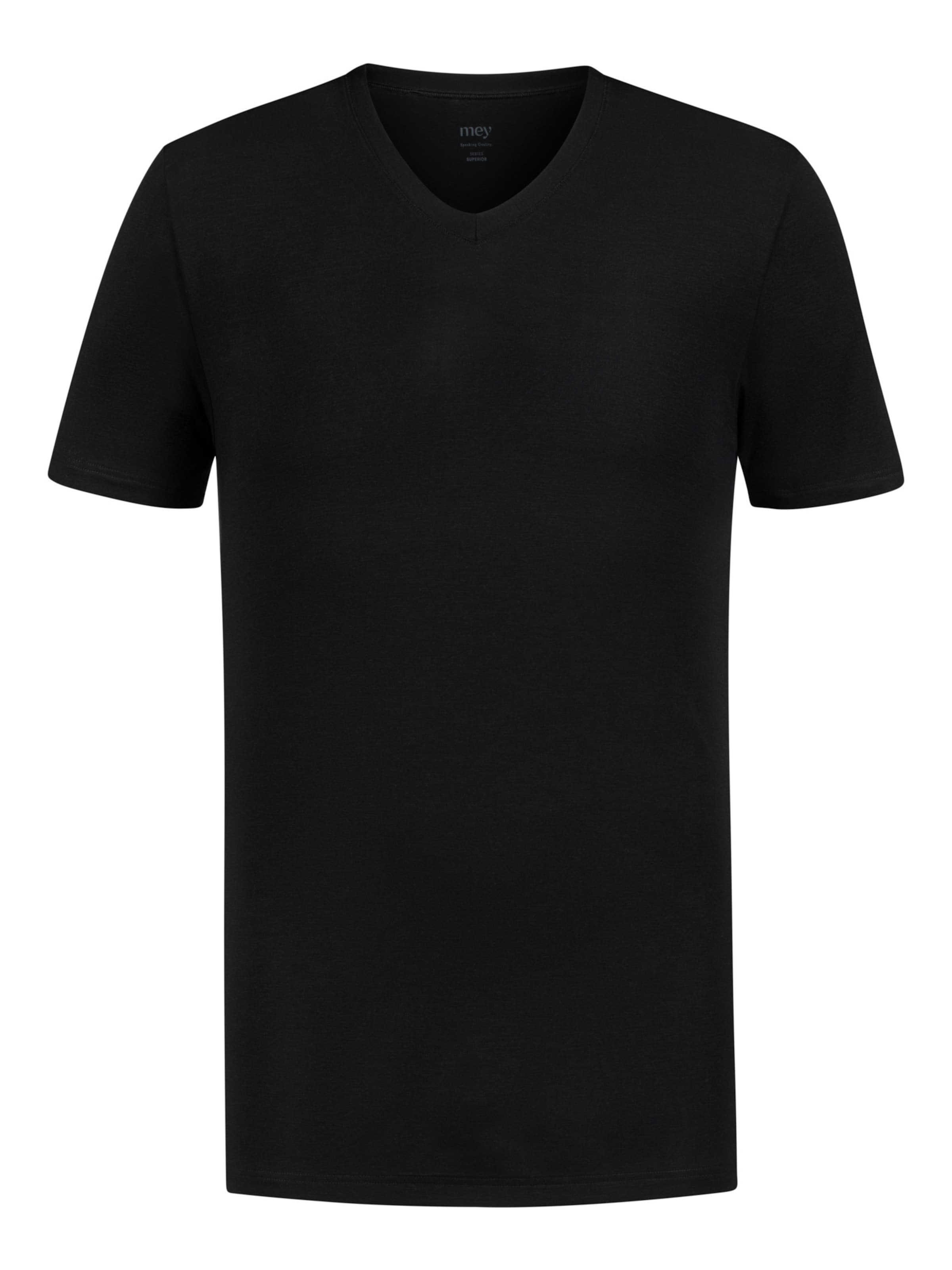 Mey T-Shirt 'Superior' in S in schwarz, Produktansicht