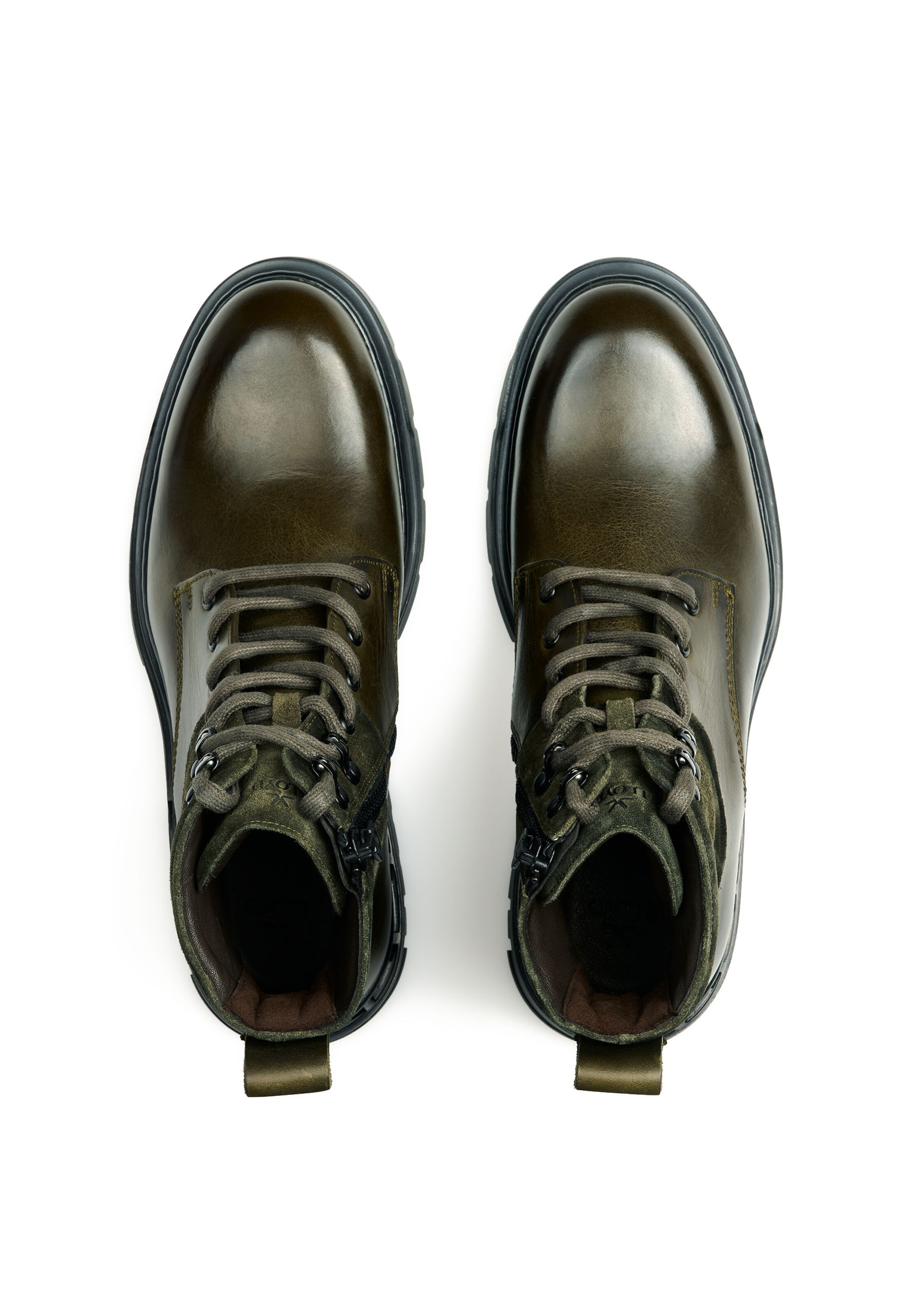 LLOYD Lace-up boots 'SERRA' in Green