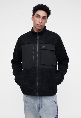 Volcom Fleecejakke i sort: forside