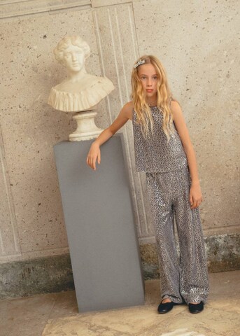 MANGO KIDS Top 'Silviset' in Silber