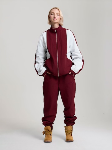 AND1 Zúžený strih Nohavice - Červená