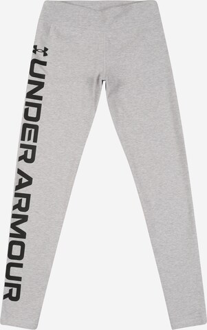 UNDER ARMOUR Sporthose in Grau: predná strana