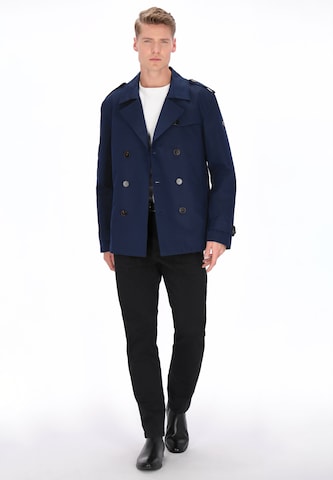 DreiMaster Klassik - Sobretudo meia-estação em azul