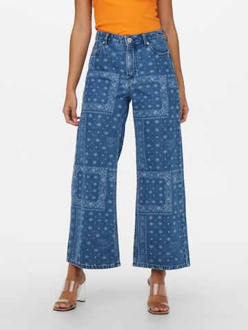 ONLY Wide leg Jeans 'Sonny' in Blue: front