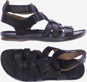 CLARKS Sandalen 36 in Schwarz: predná strana