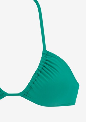 LASCANA Triangel Bikini in Grün