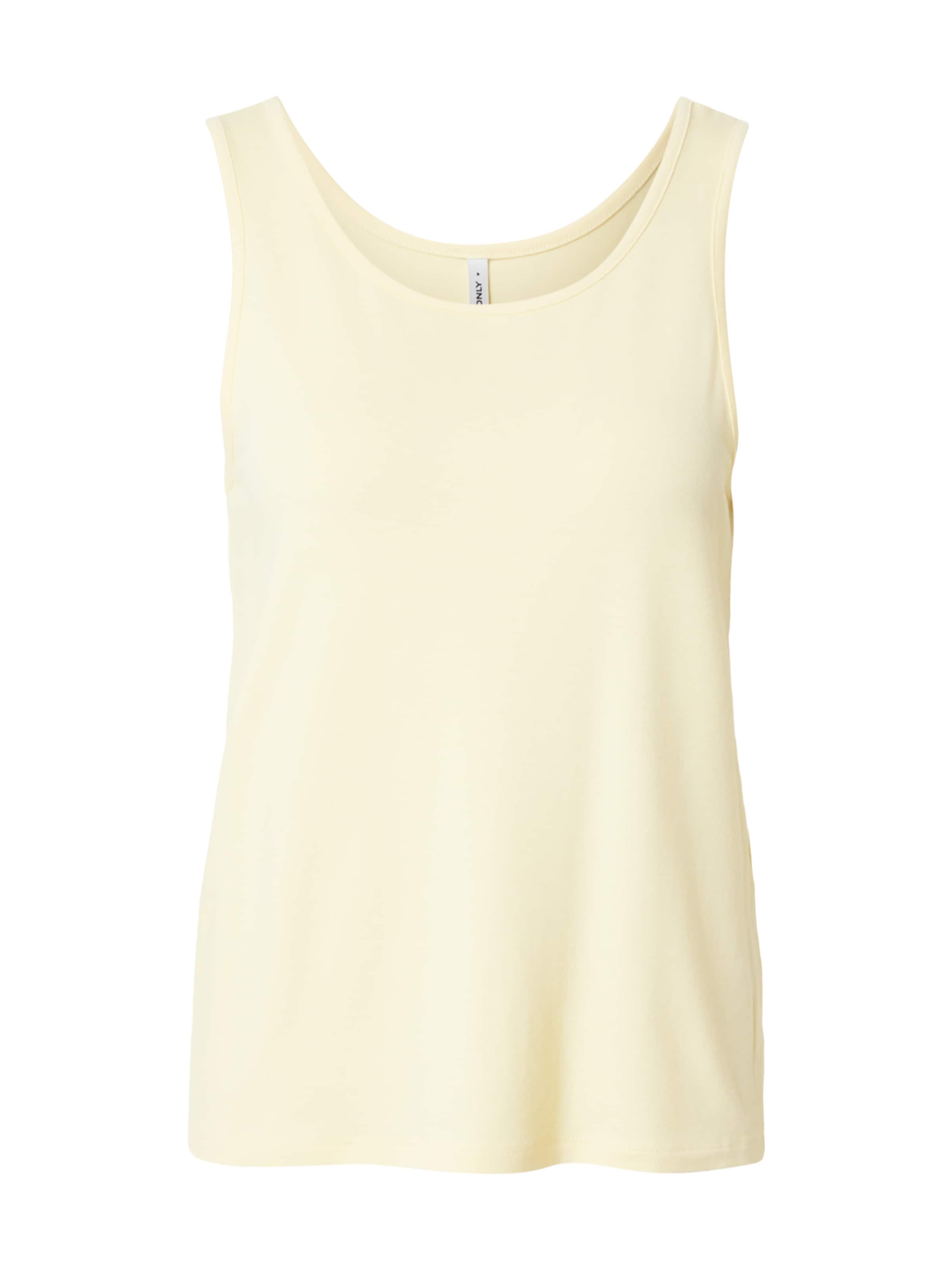 ONLY Топ 'ONLMOSTER' в жълто: отпред