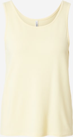 ONLY Топ 'ONLMOSTER' в жълто: отпред