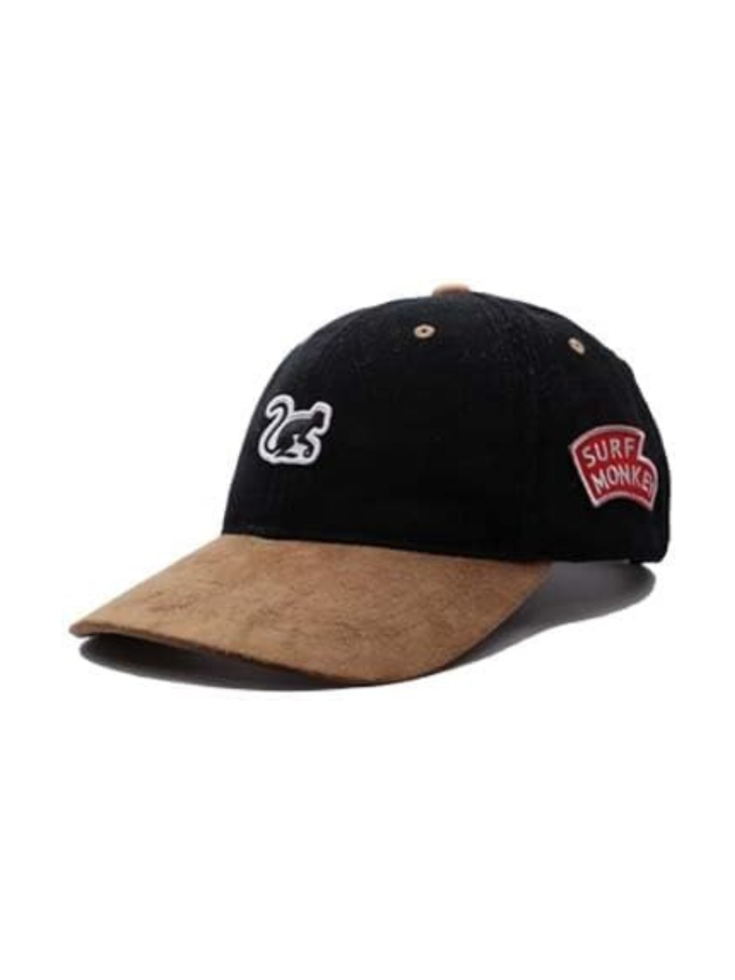 Casquette de sport Surf Monkey en marron : devant