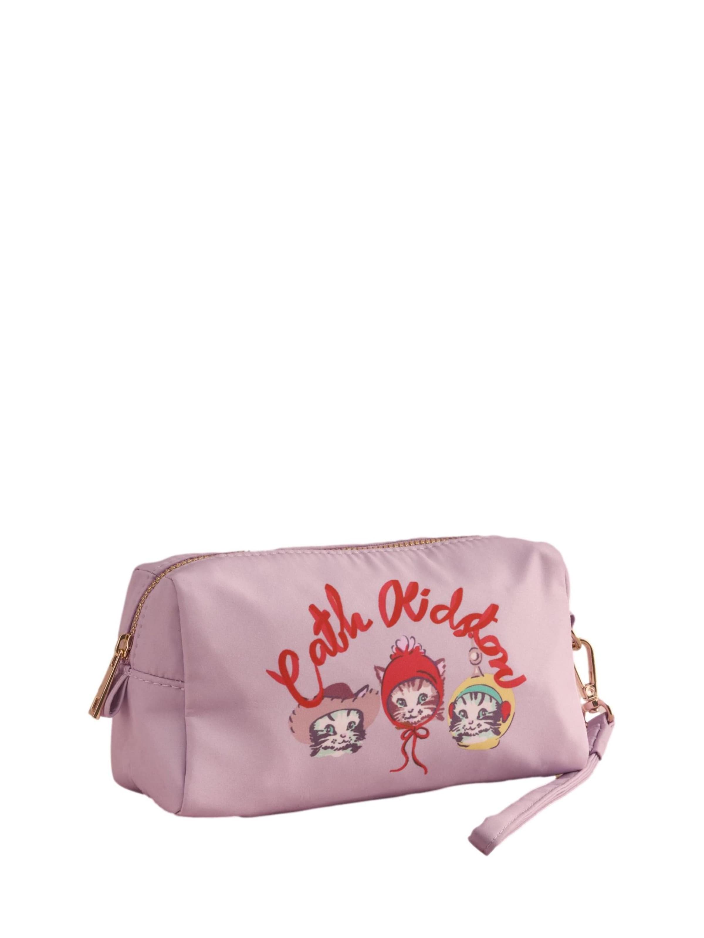 Beauty case 'Camden' di Cath Kidston in lilla: frontale
