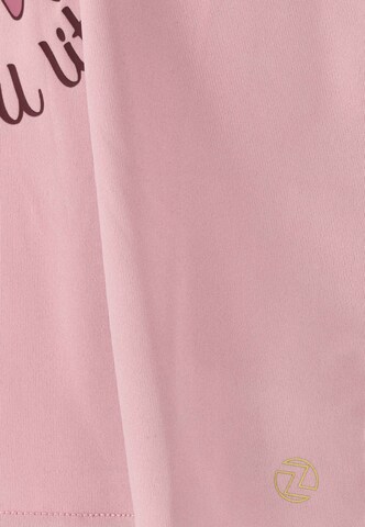ZigZag Shirt 'Viola' in Roze