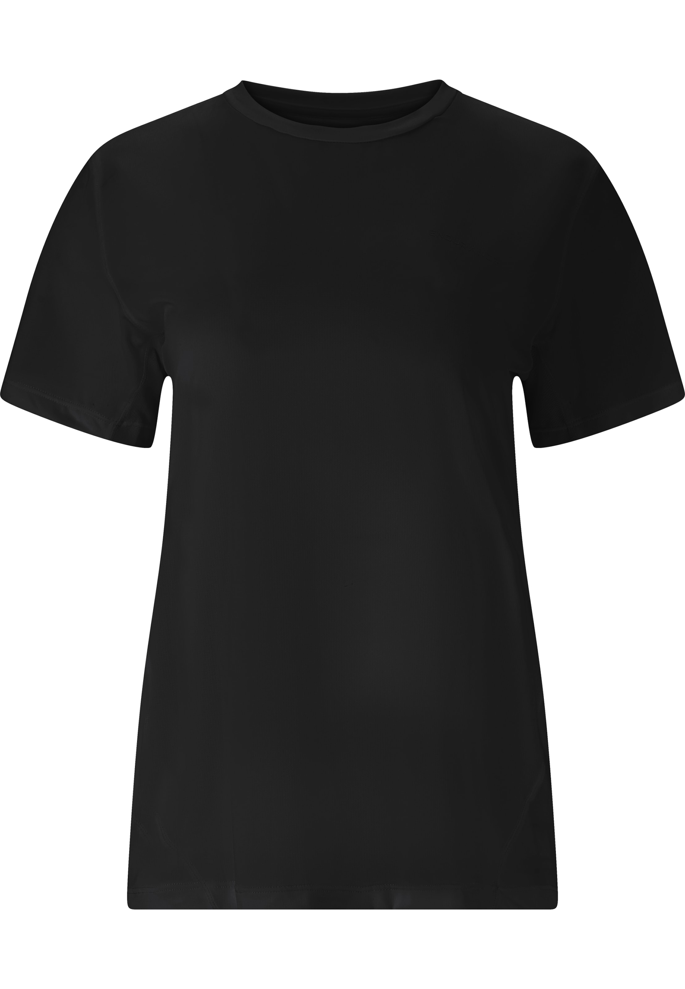 juoda ENDURANCE Sportiniai marškinėliai 'Nan': priekis