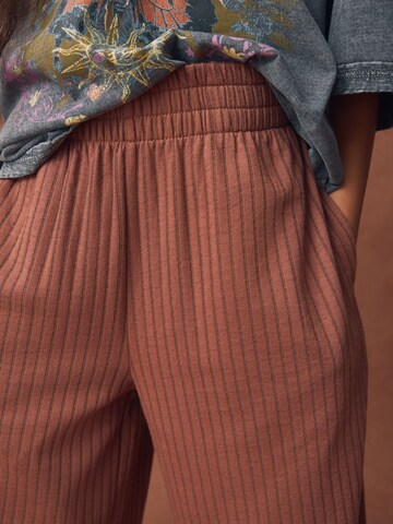 Next Wide Leg Housut värissä ruskea