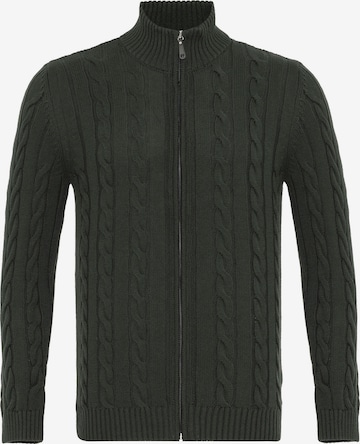 Felix Hardy Knit cardigan in Green: front