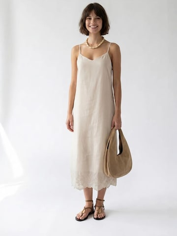 MixRay - Vestido de verão em bege
