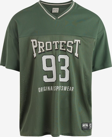 T-Shirt 'PRTAinsley' PROTEST en vert : devant