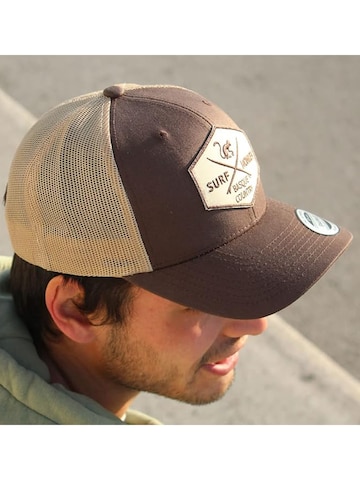 Surf Monkey Cap in Brown