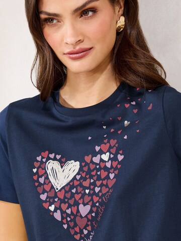 Lipsy Shirt in Blau