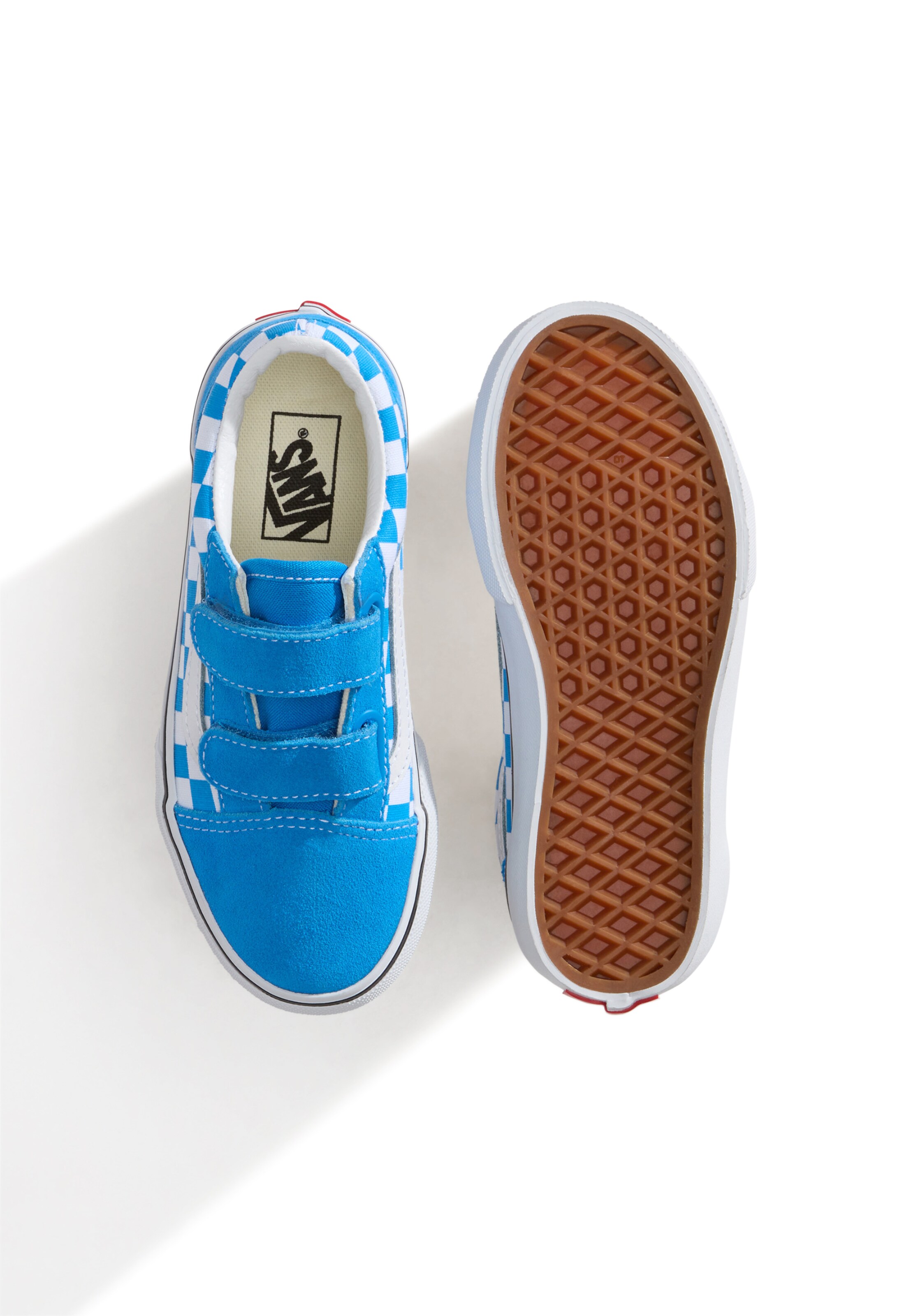 VANS Σνίκερ χαμηλό 'Old Skool Hook And Loop' σε μπλε