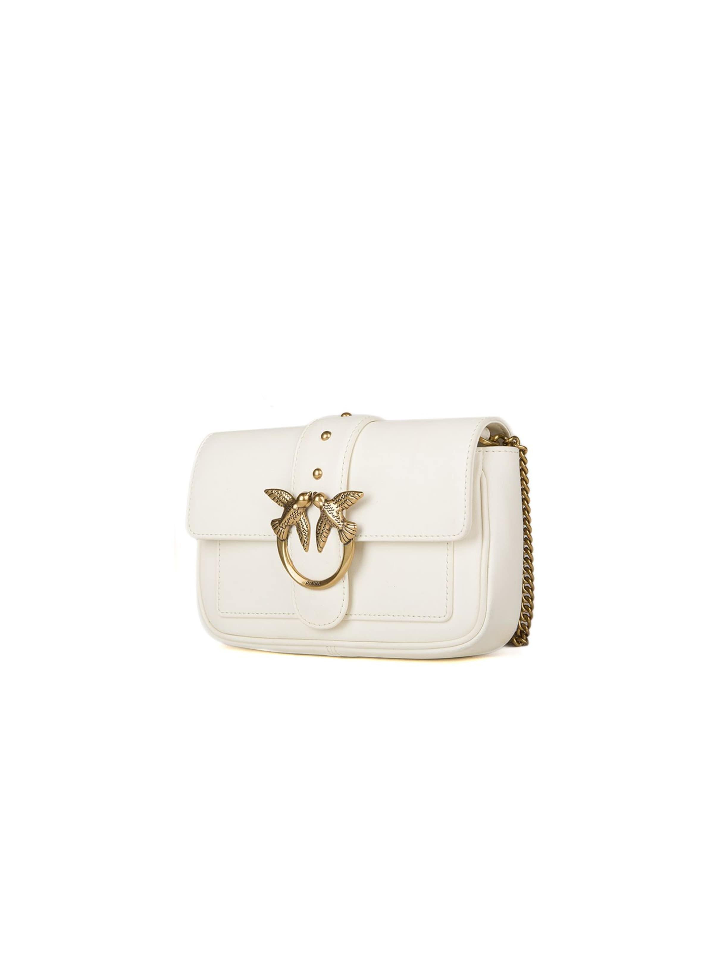 PINKO Schoudertas 'Love One' in Wit