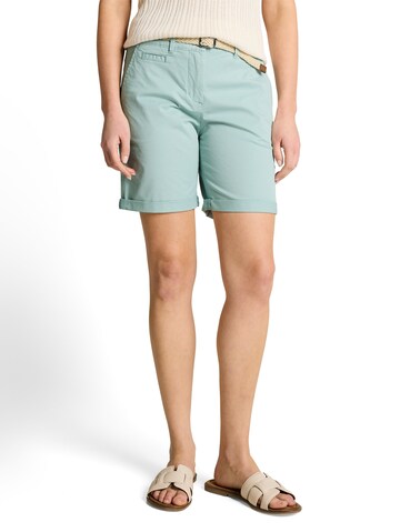 TOM TAILOR Regular Shorts in Blau: Vorderseite