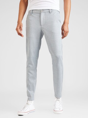 Only & Sons Slim fit Chino trousers 'ONSMark' in Grey: front