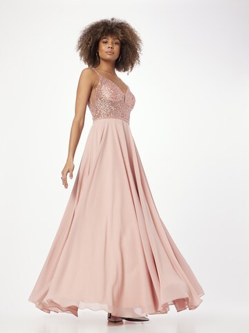 Robe de soirée SWING en rose