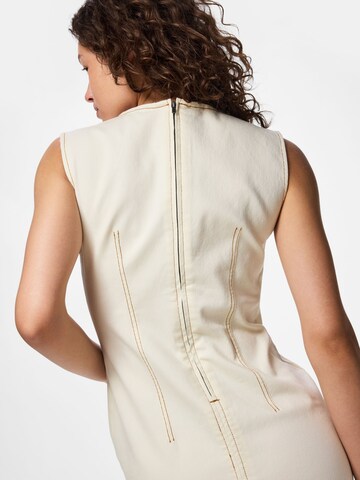 PIECES Dress 'PCFRANNA' in Beige