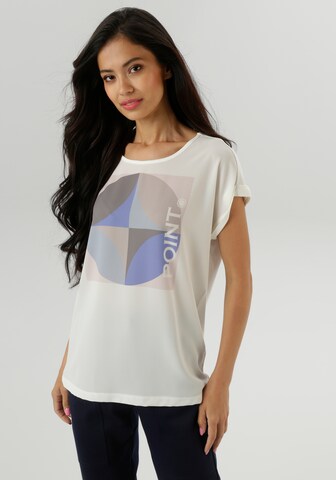 Aniston SELECTED Bluse in Beige: Vorderseite