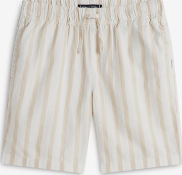TOMMY HILFIGER Loosefit Broek in Beige: voorkant