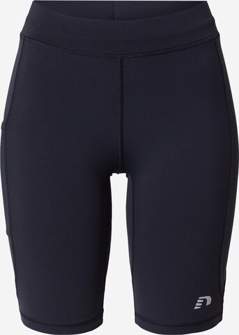 Newline Slim fit Workout Pants in Black: front