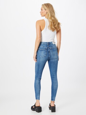 Calvin Klein Jeans Skinny Džíny – modrá