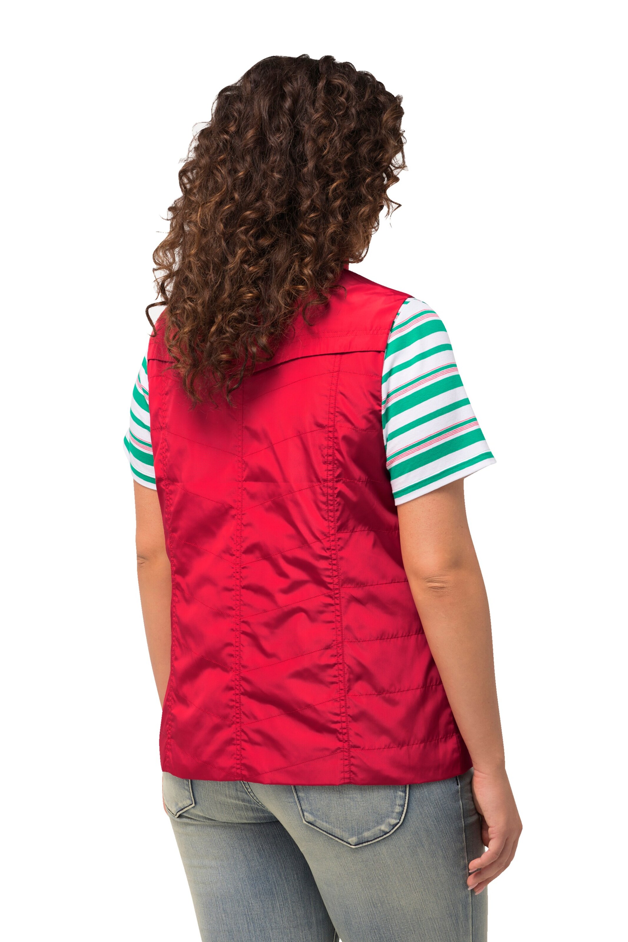 Ulla Popken Weste in Rot