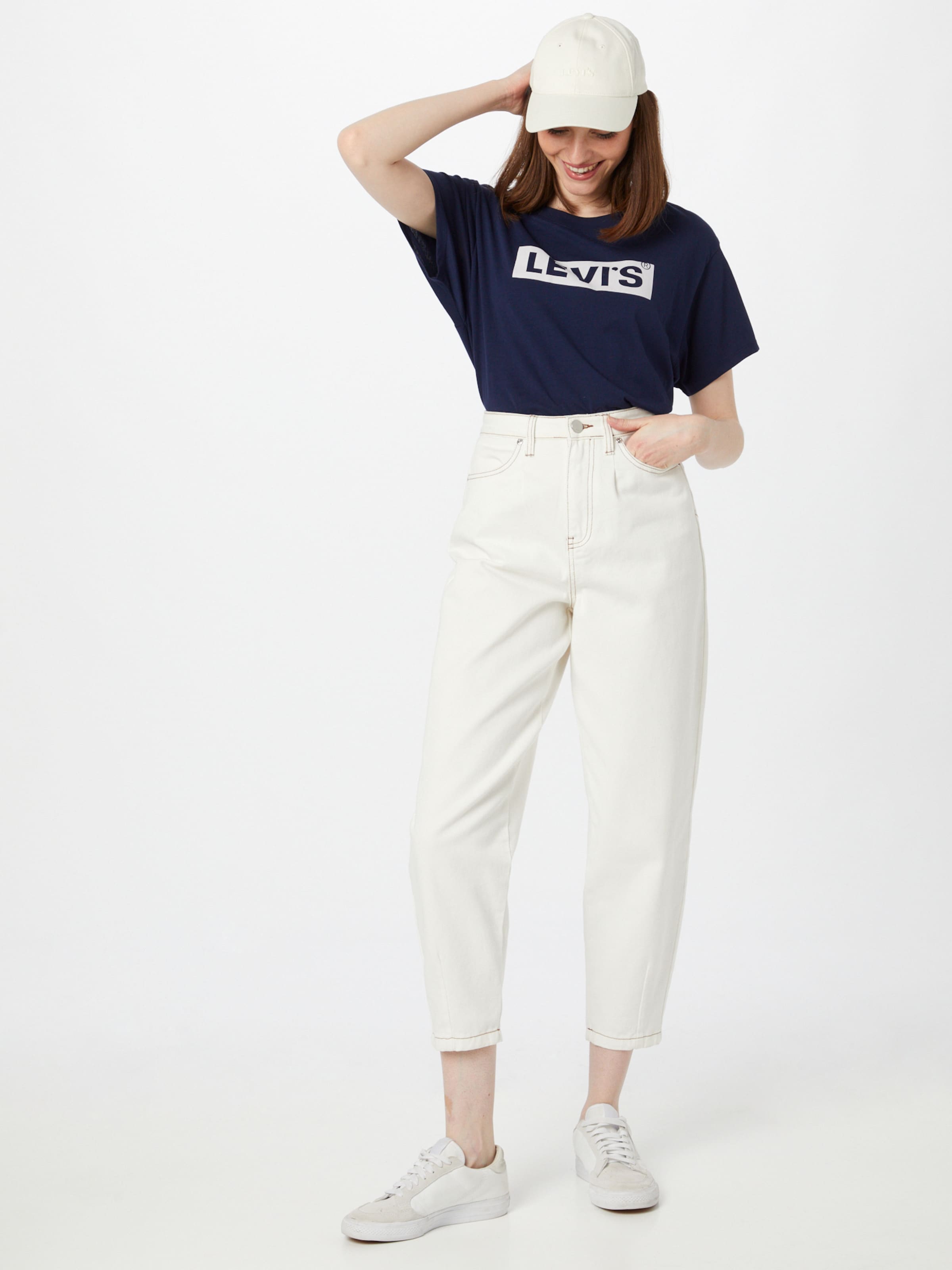 Frauen Shirts & Tops LEVI'S T-Shirt 'Jordie' in Dunkelblau - FS17258 Frauen Shirts & Tops LEVI'S T-Shirt 'Jordie' in Dunkelblau - FS17258