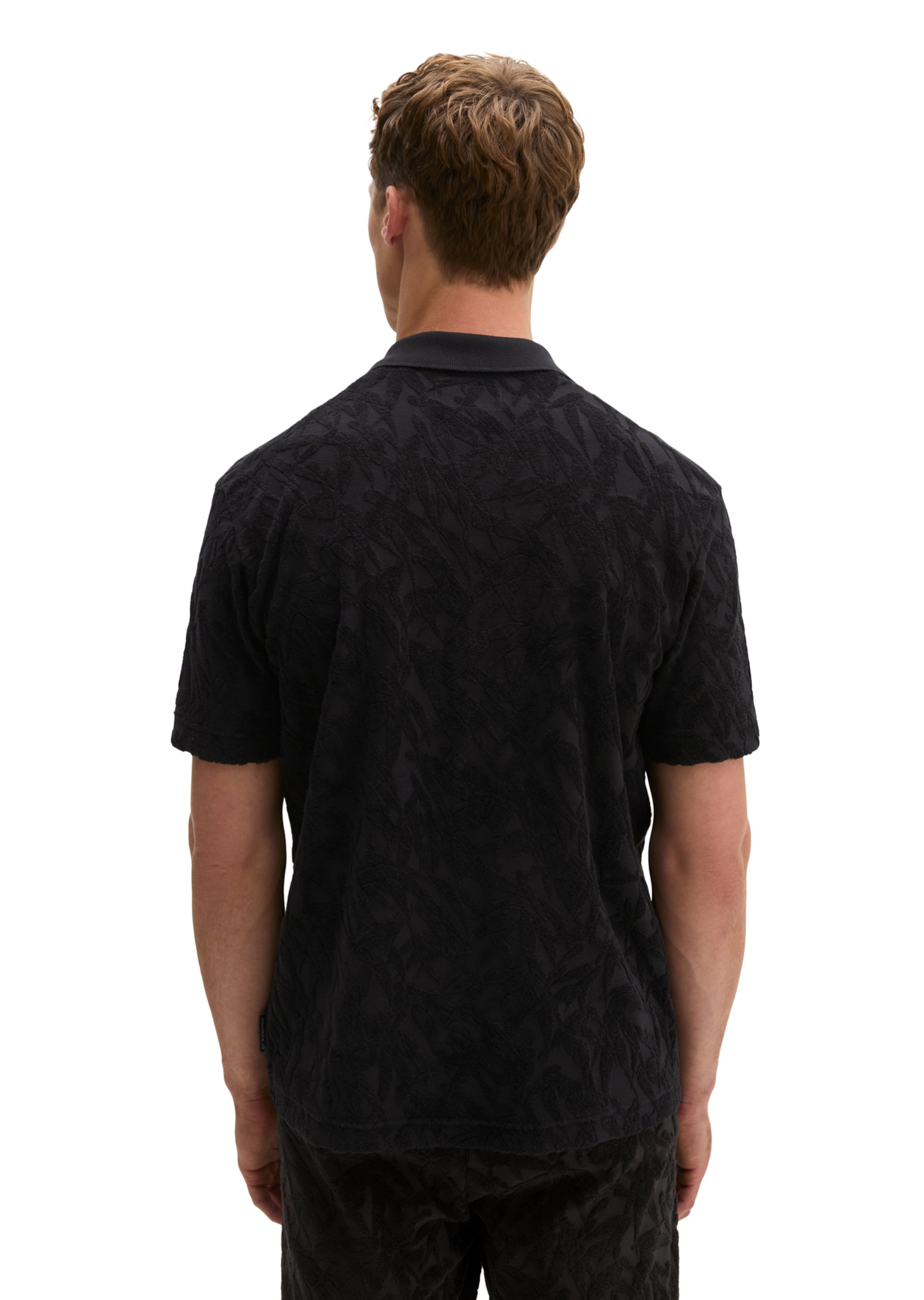 Marc O'Polo Regular Fit Hemd in Schwarz