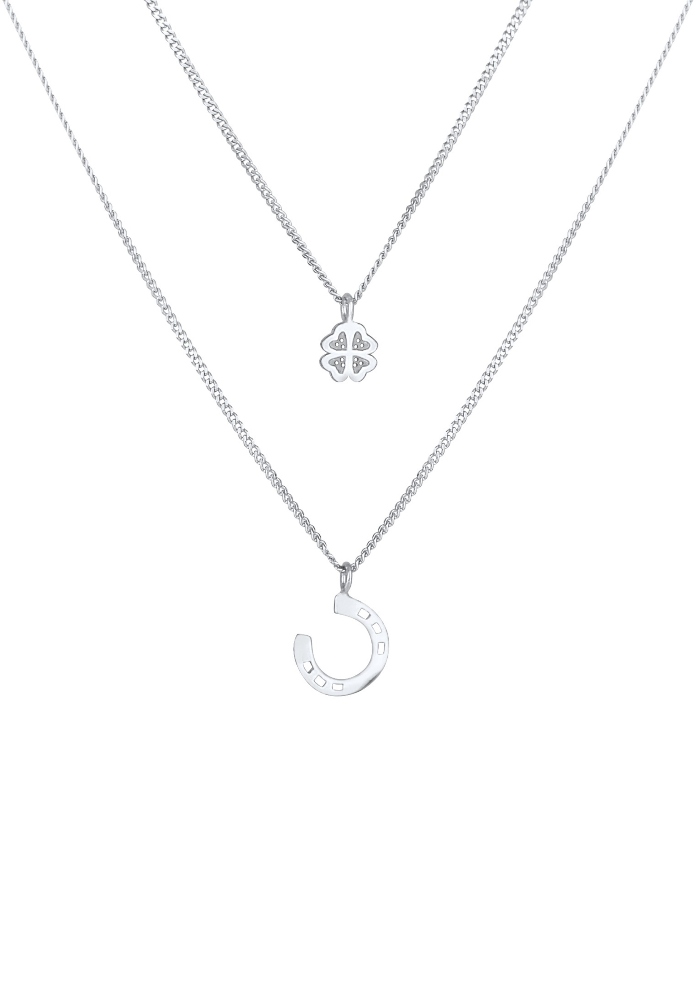 Nenalina Halskette in Silber: Vorderseite