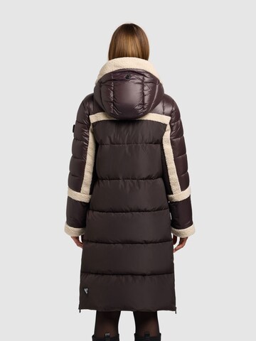 khujo Χειμερινό παλτό 'Desna2' σε καφέ