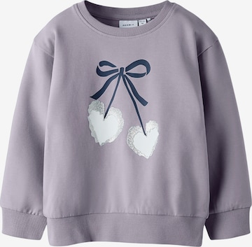 NAME IT Collegepaita 'NMFBASALT' värissä lila: etupuoli