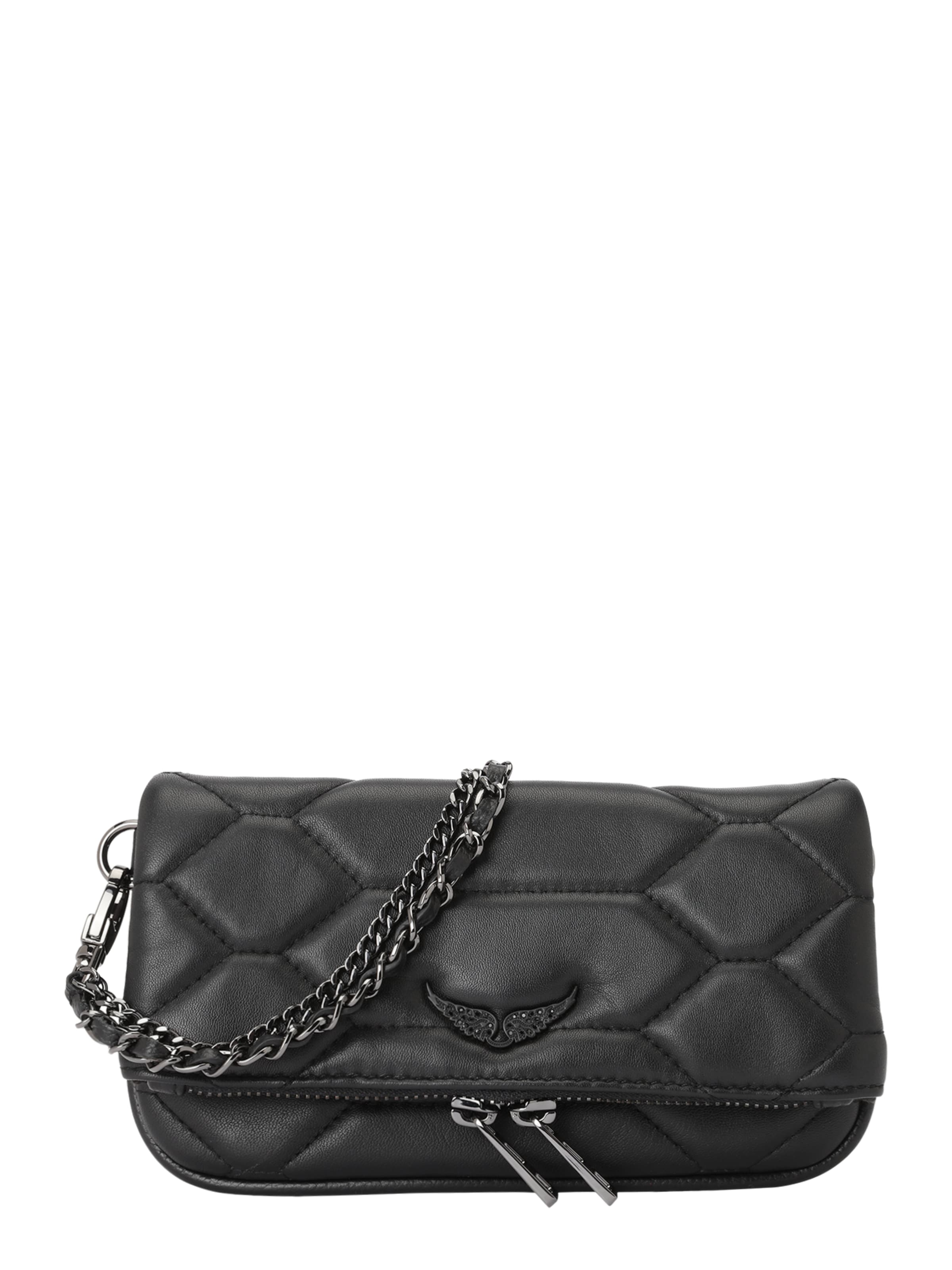 Zadig & Voltaire Crossbody bag 'ROCK NANO' in Black: front