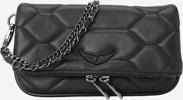 Zadig & Voltaire Olkalaukku 'ROCK NANO' värissä musta: etupuoli